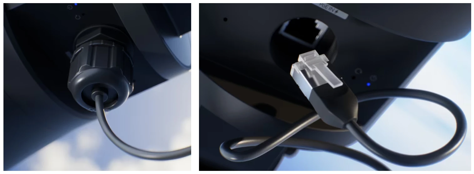 Ubiquiti UniFi Premium Patch Cable Outdoor černý