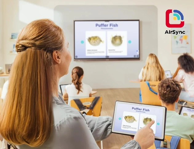 technologie sdílení obsahu AirSync