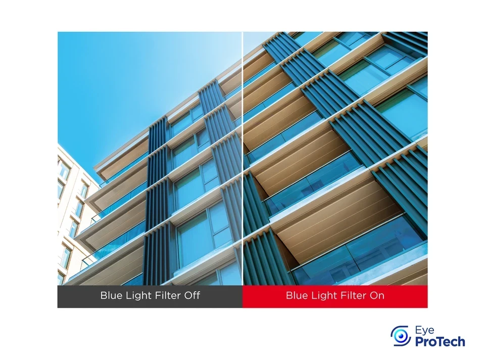 VA24E2-H Blue Light Filter On