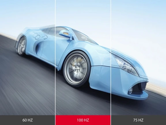 obnovovací frekvence 100 Hz