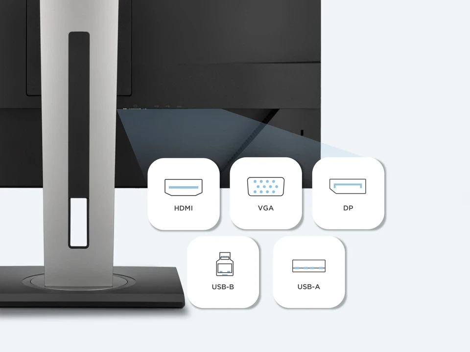 VG2748A-2K HDMI, VGA, DP, USB