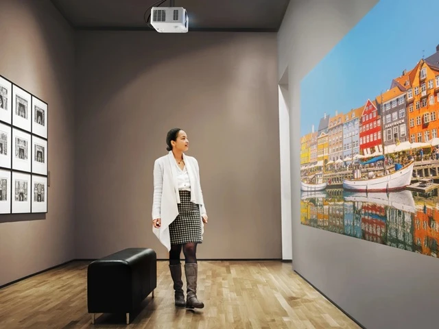 ViewSonic LSD400HD-ST projekce v galerii