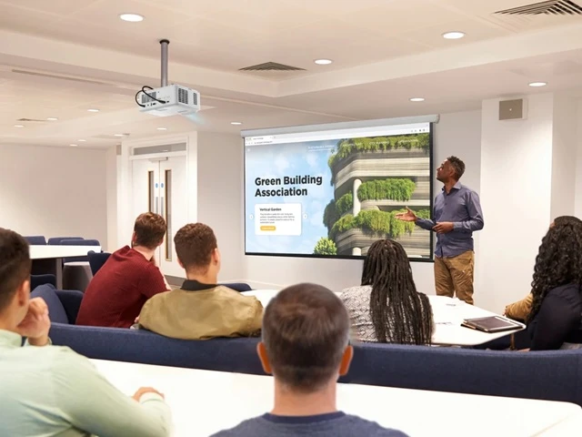 projektor ViewSonic LSD400HD prezentace