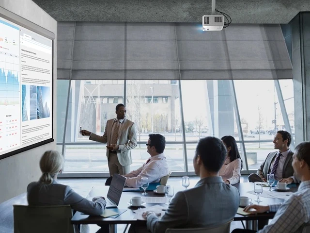 projektor ViewSonic LSD400W prezentace