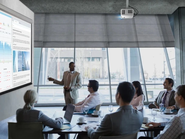 projektor ViewSonic LSD401HD prezentace