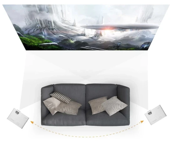 ViewSonic LX720-4K korekce obrazu