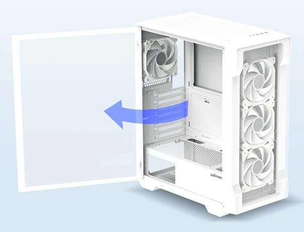 PC skříň ZALMAN i3 NEO TG White