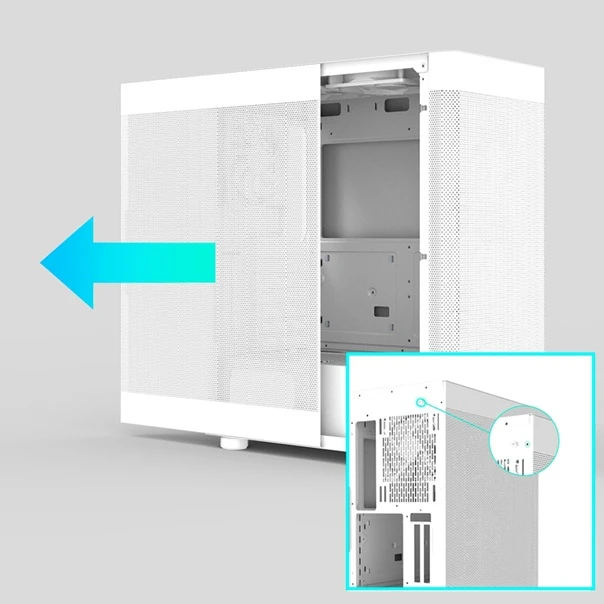 PC skříň ZALMAN i4 White