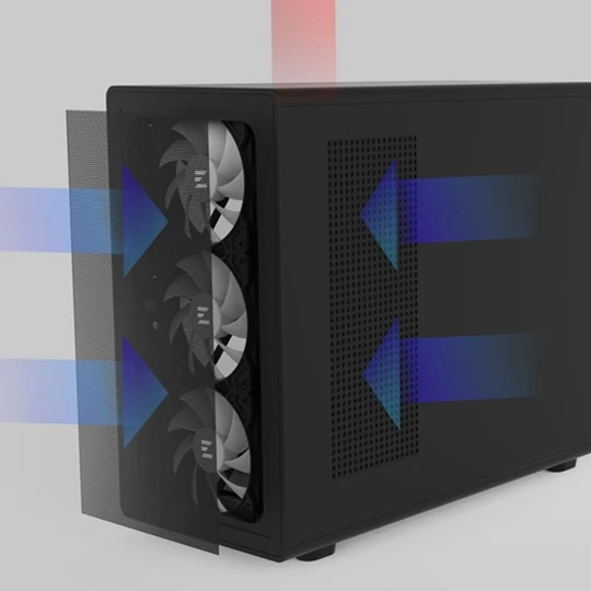 PC skříň ZALMAN M5 airflow