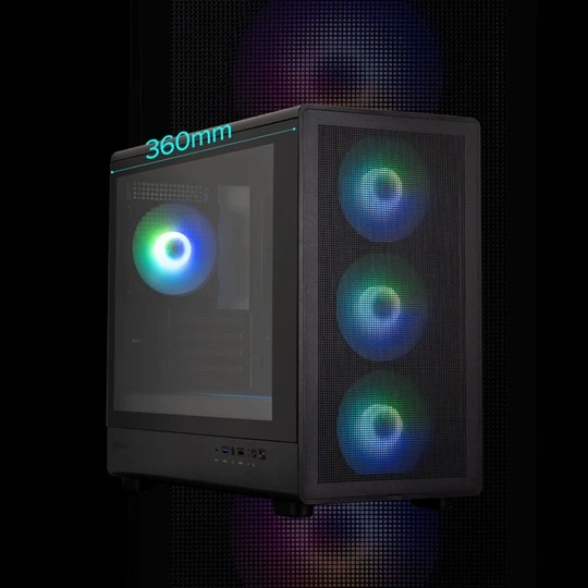 ZALMAN M5 podsvícené ventilátory
