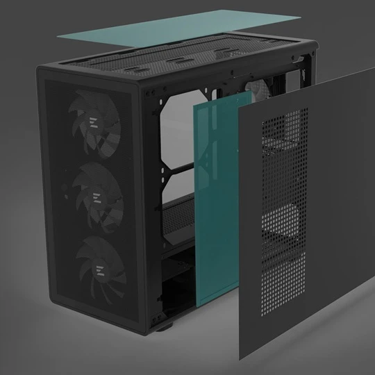 ZALMAN M5 prachové filtry