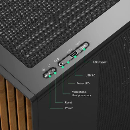 ZALMAN P10 Namu konektory