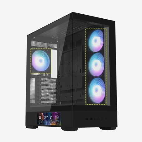 skříň ZALMAN P40 DS