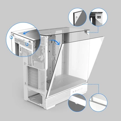PC skříň Zalman P40 Prism snadno odnímatelné panely