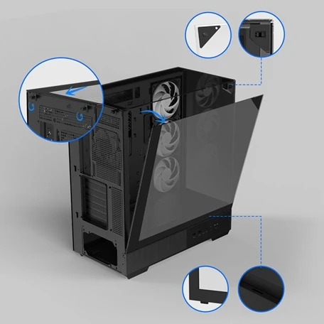 PC skříň ZALMAN P40 Prism Plus