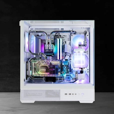 PC skříň ZALMAN P40 Prism Plus ARGB ventilátory
