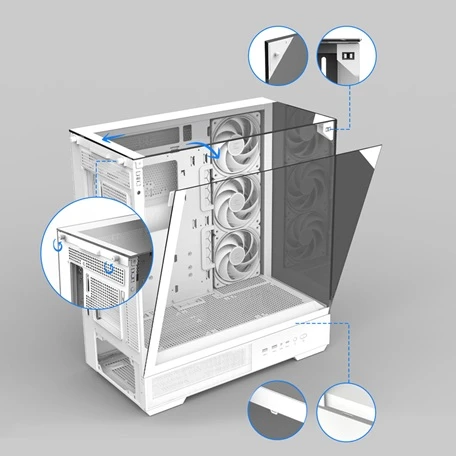 PC skříň ZALMAN P40 Prism Plus