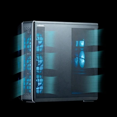 PC skříň ZALMAN P60 proudění vzduchu