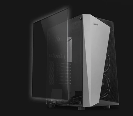 PC skříň ZALMAN S4 Plus průhledná bočnice