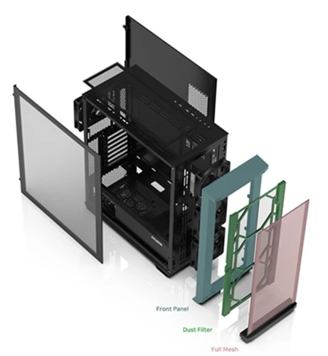 PC skříň ZALMAN Z10 rozložené panely