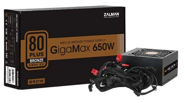 napájecí zdroj ZALMAN GigaMax ZM650-GVII 650 W