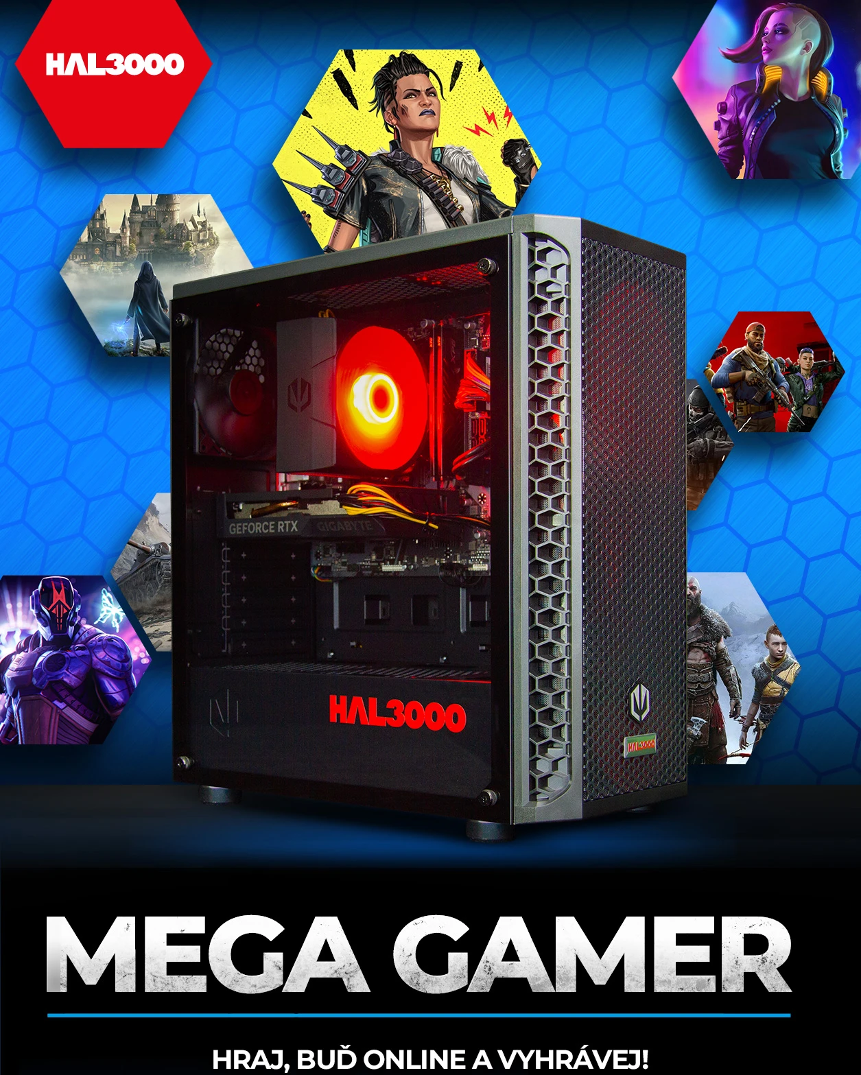 HAL3000 MEGA Gamer