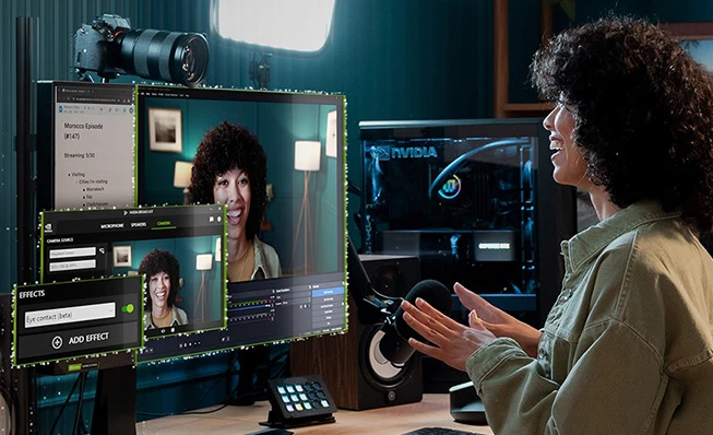 Nvidia Studio pro tvorbu obsahu