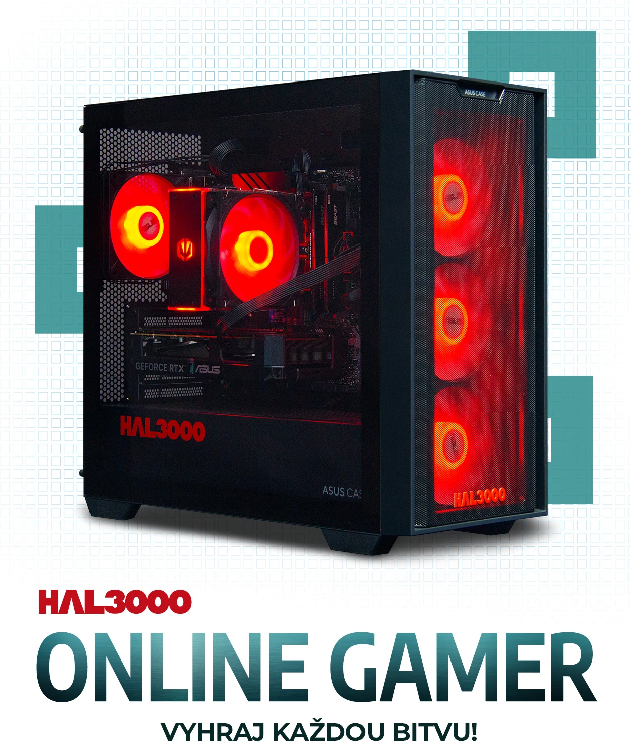 HAL3000 Online Gamer Style