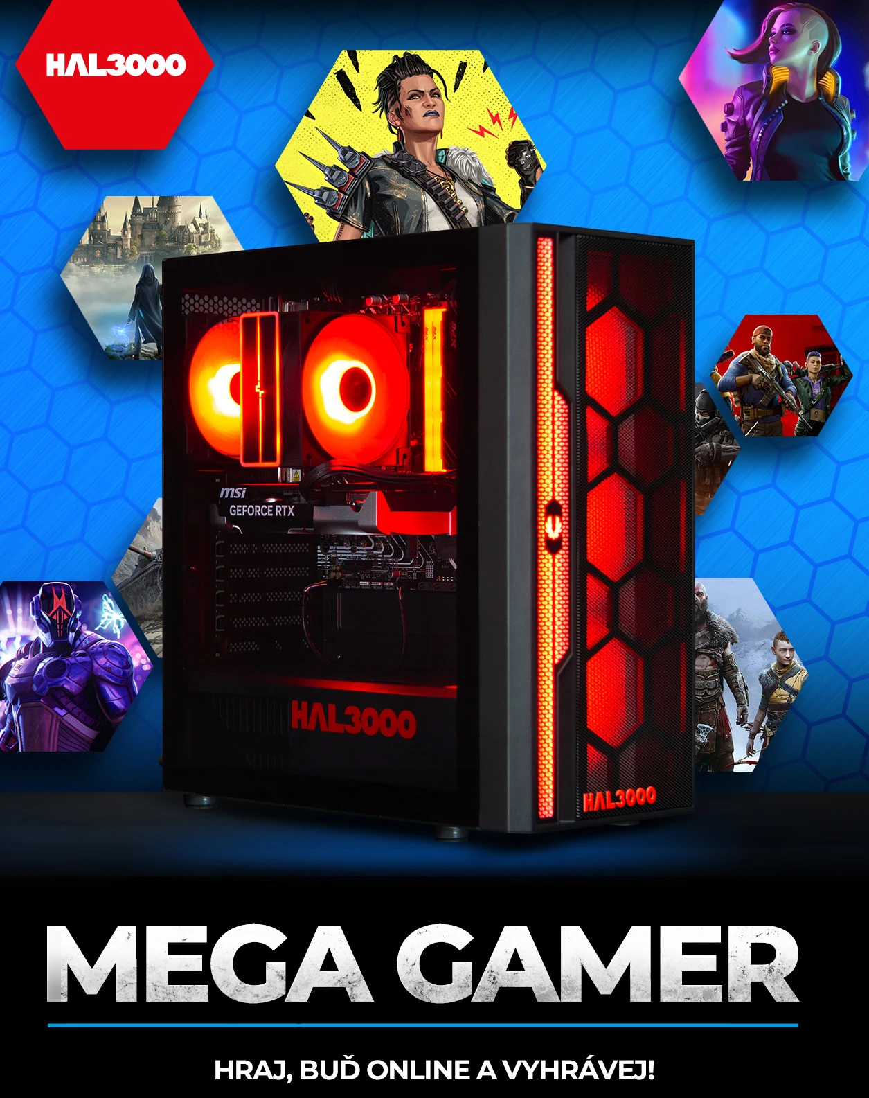 HAL3000 MEGA Gamer