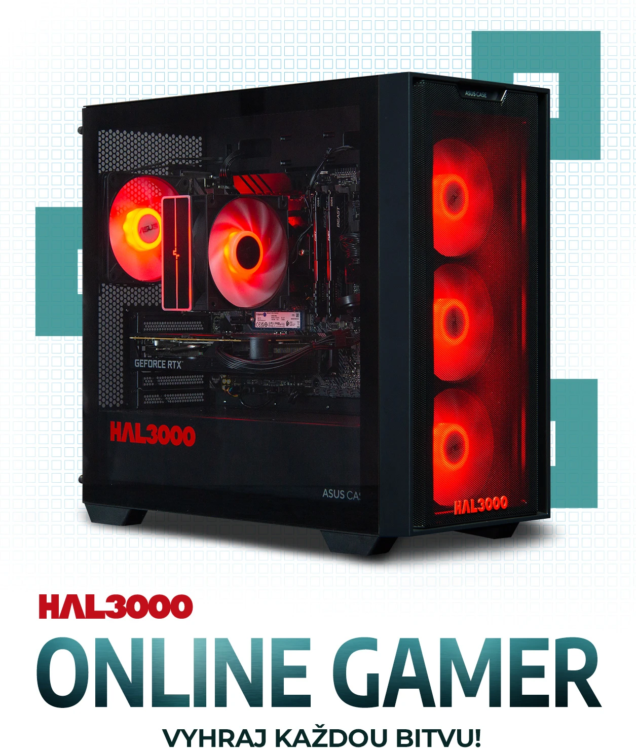 HAL3000 MČR Online Gamer