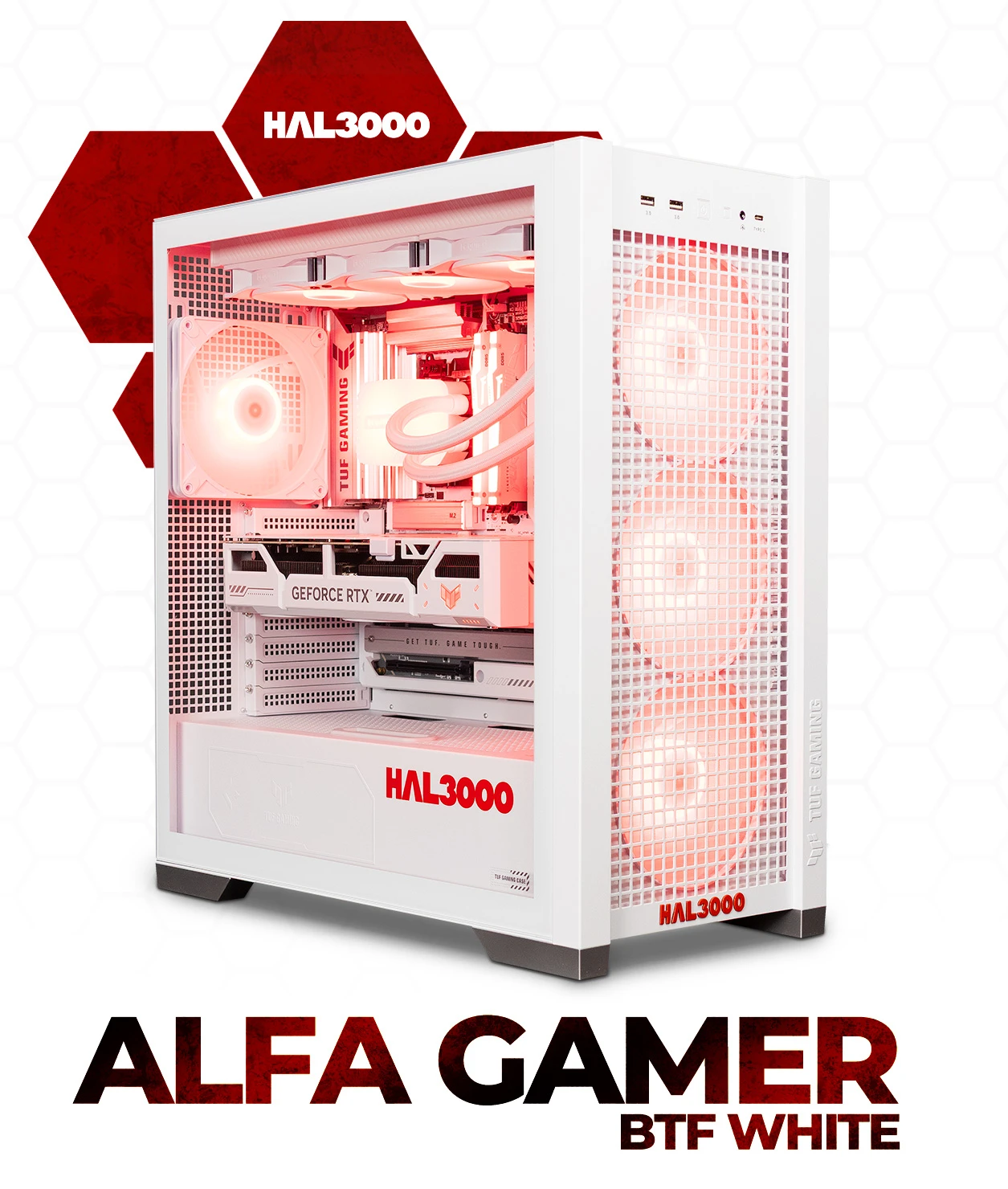 HAL3000 Alfa Gamer Elite White Edition