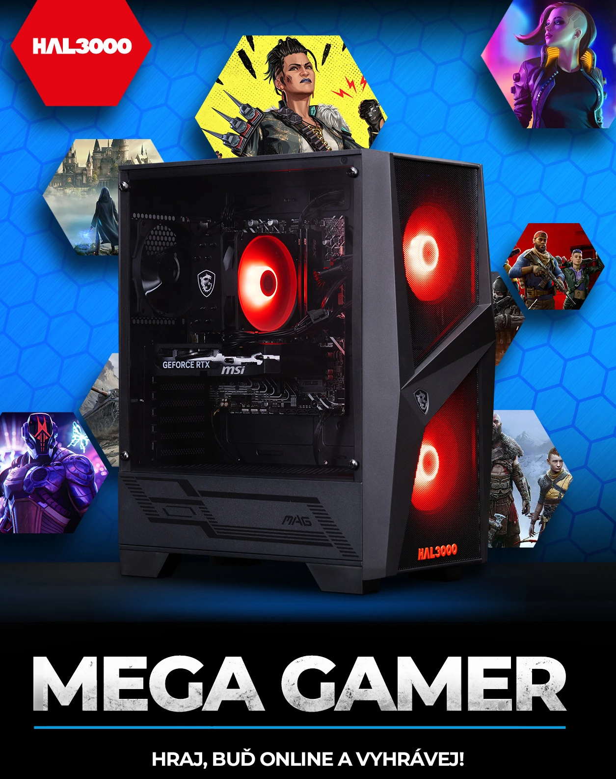 HAL3000 MEGA Gamer