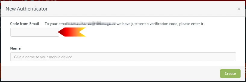 Create Authenticator