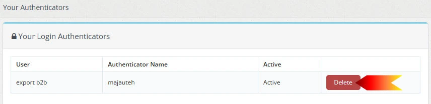 Create Authenticator