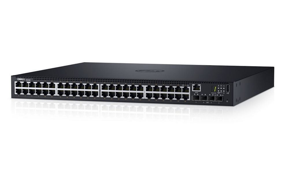 DELL Networking N1548 L3 gigabit switch/ 48x 1GbE + 4x 10GbE SFP+ port/ stohovatelný/ management/ NBD on-site