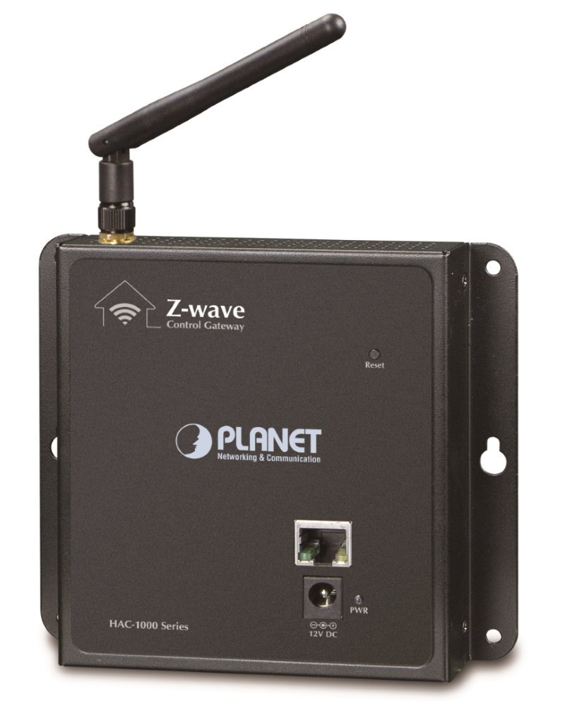 PLANET HC-1000E Home Center Gateway management konzole pro chytrý dům, RJ45, WiFi, Z-Wave