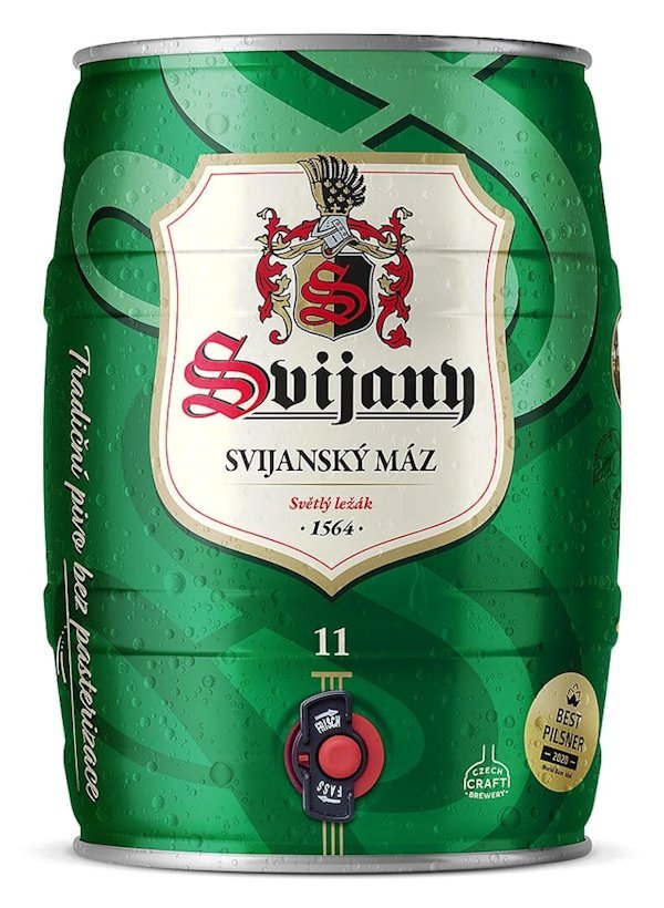 Soudek piva Svijany - Svijanský máz 11°