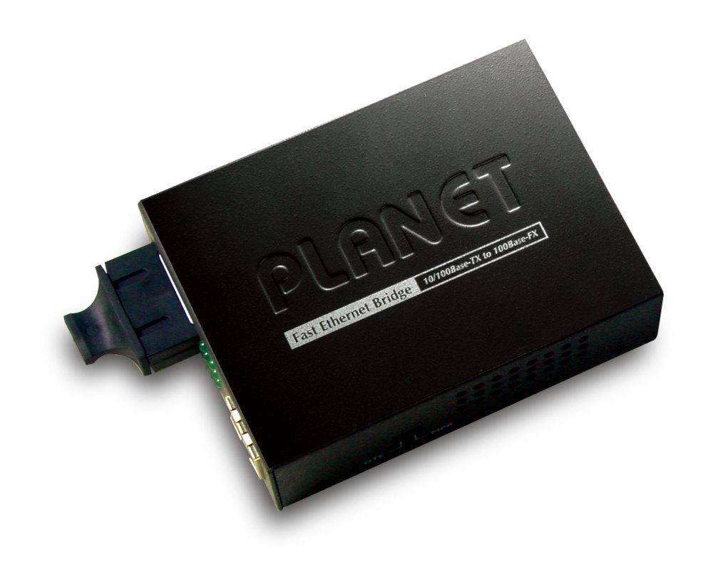 PLANET FT-802S15 opto konvertor 10/100Base-TX - 100Base-FX, SC, singlemode