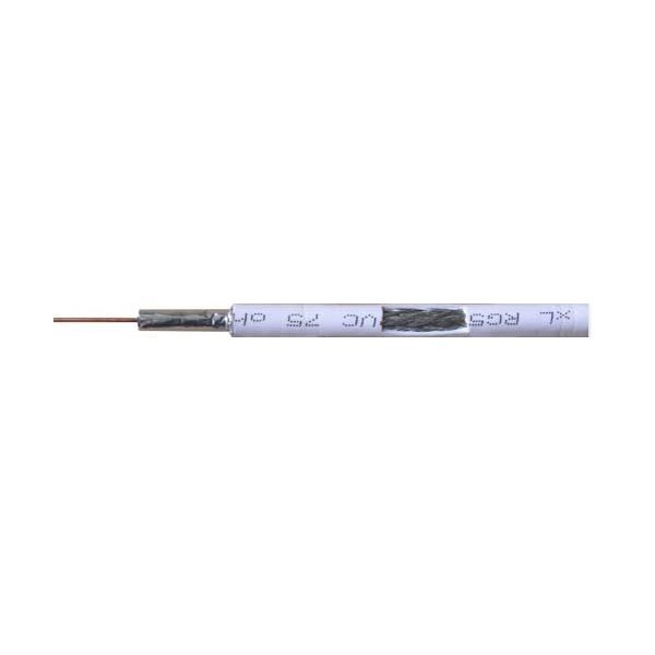 Koaxiální kabel xl-RG 59SW (75 Ohm) PVC, 1m, balení 100m, 0.65mm