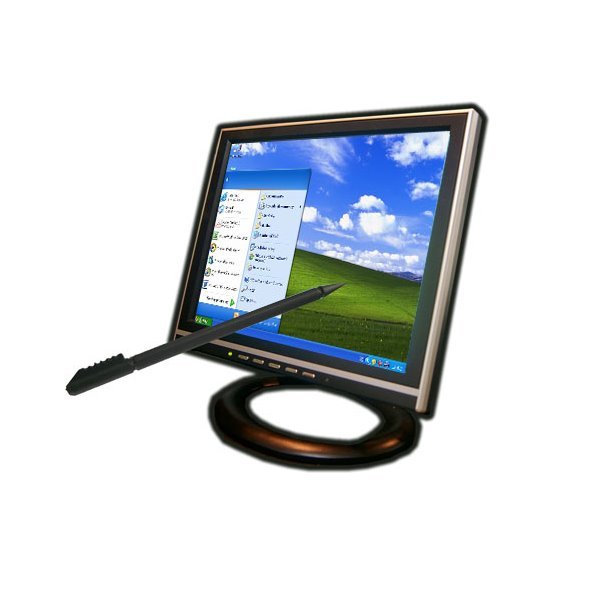 12,1" TFT touch monitor, VGA, 2x A/V, 1024x768
