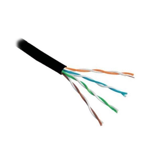 Kabel UTP, drát, 4pár, Cat 5e, PE venkovní, Planet Elite, Dca (balení 305m)