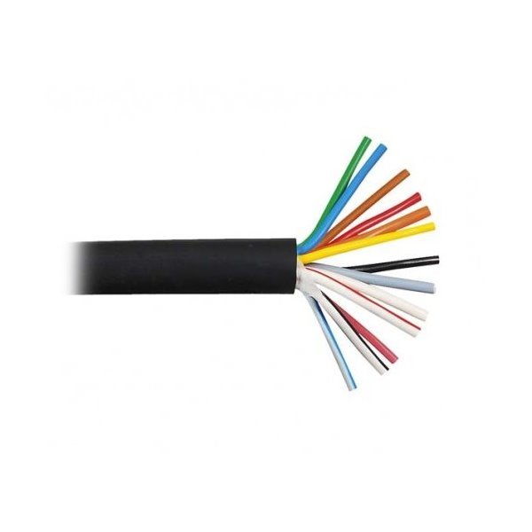 Kabel ovládací, 13x 0,8mm2, PVC+PE izolace, pro přímé uložení do země, 152m balení