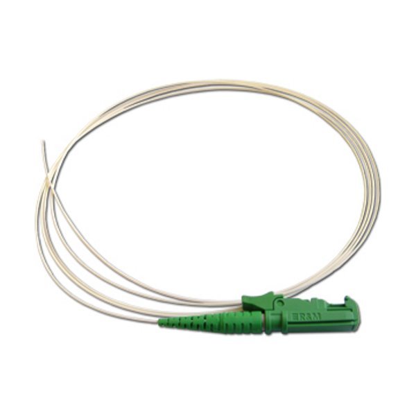 FO pigtail E2000/APC, 9/125, 0,9mm, 1m, LS0H, ZWP