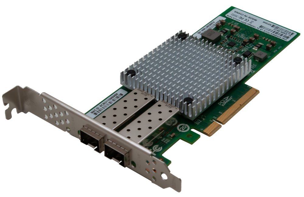 PCI-E síťová karta, 2x 10Gbps SFP+, Intel 82599ES, PCI-E x8