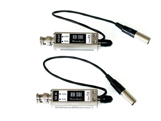 HD-SDI optický převodník, vysílač+přijímač, ST, 1310nm, singlemode