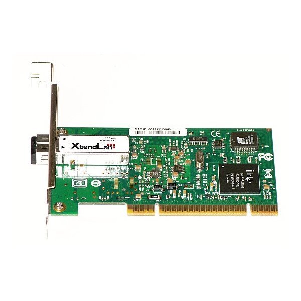 PCI síťová karta, 1Gbps, 1000Base-SX, LC konektor, Intel Pro/1000 (Intel 82545EB) , low profile