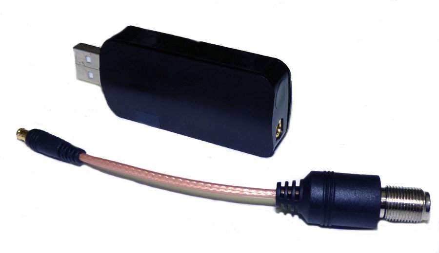 USB modulátor DVB-T, Linux/Windows, USB 2.0, 50-950MHz, DVB-T EN-300 744