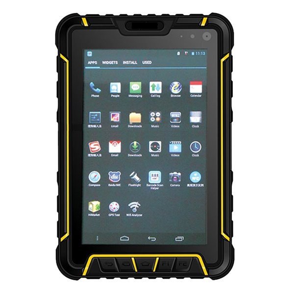 Industr. tablet, Android 4, 7" IPS, GSM/3G, WiFi, Bluetooth, GPS, NFC a RFID, volitelně EAN..., IP67