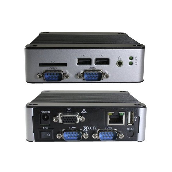 miniPC Vortex86DX3/1GHz (2-core), 2GB DDR3, VGA, 1x SD slot, 1x SATA, 3x USB,2x COM, 2x GPIO,1x LAN