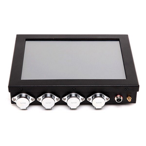 10" touch panel PC, TFT, Intel J1900 4x2GHz, RS-232, LAN, 2xUSB, 2GB, 32GB SSD,fanless, IP65 celý